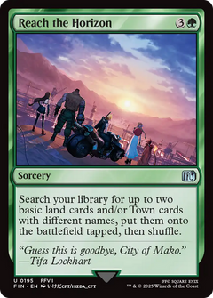 Reach the Horizon - Foil