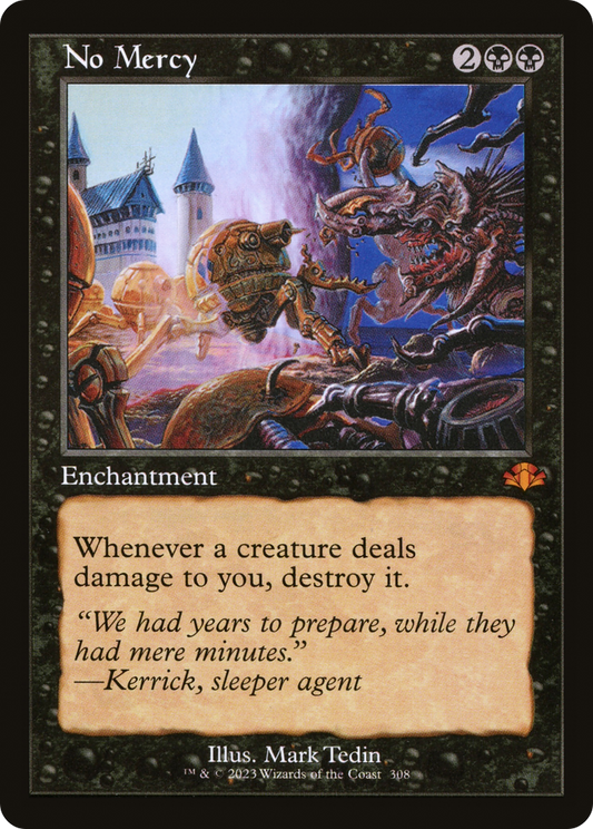 No Mercy (308) (Retro Frame) - Foil