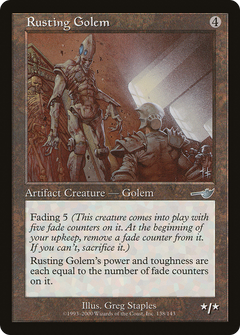 Rusting Golem - Foil