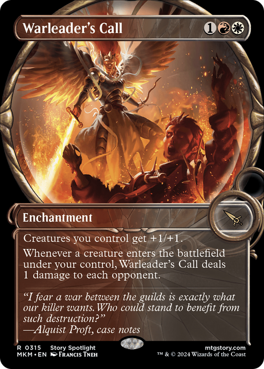 Warleader's Call (0315) (Showcase) - Foil