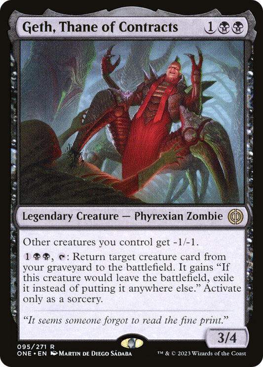 Geth, Thane of Contracts - Foil