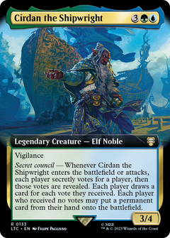 Cirdan the Shipwright (0133) (Extended Art)