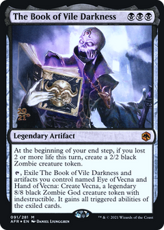 The Book of Vile Darkness (091) (Prerelease) - Foil