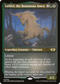 Lathiel, the Bounteous Dawn (0115) - Foil Etched