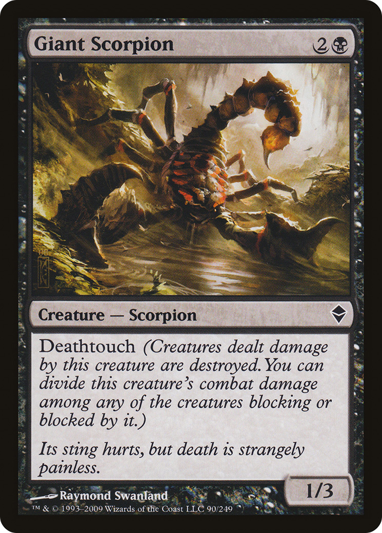 Giant Scorpion - Foil