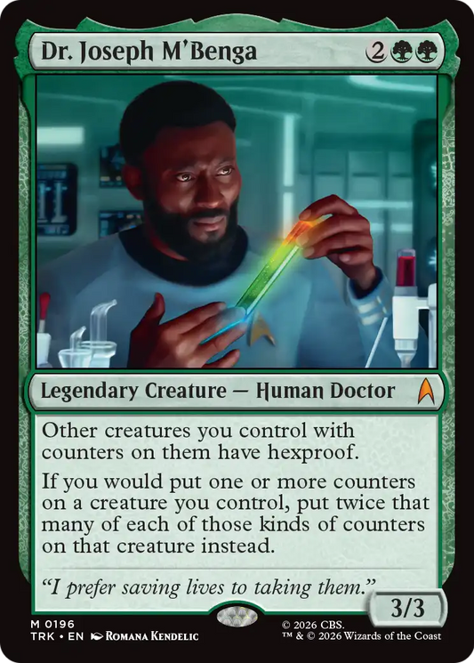 Dr. Joseph M'Benga (TRK)