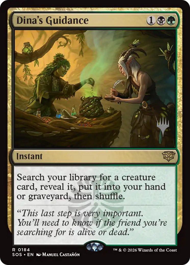 Dina's Guidance (0184) (Promo Pack) (PSOS) - Foil