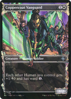Coppercoat Vanguard (0186) (Showcase) - Halo Foil