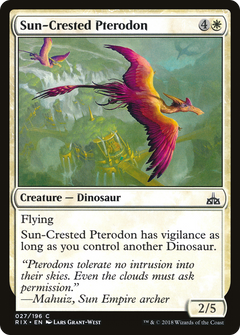 Sun-Crested Pterodon - Foil
