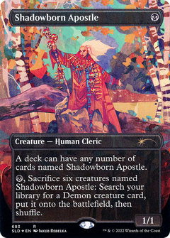 Shadowborn Apostle (683) (Borderless) - Foil