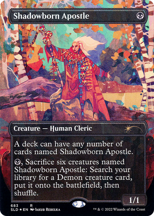 Shadowborn Apostle (683) (Borderless) - Foil