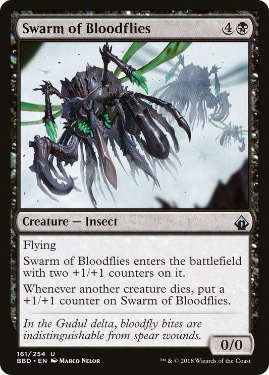 Swarm of Bloodflies - Foil