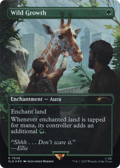 Wild Growth (7049) (Borderless) - Foil sld