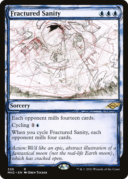 Fractured Sanity (336) (Showcase) - Foil