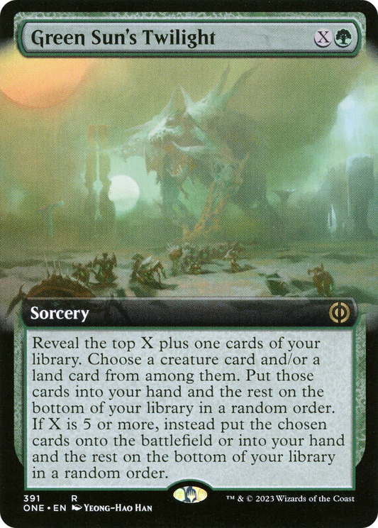 Green Sun's Twilight (391) (Extended Art)