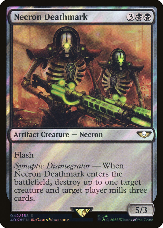 Necron Deathmark - Surge Foil