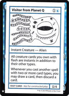 Visitor from Planet Q