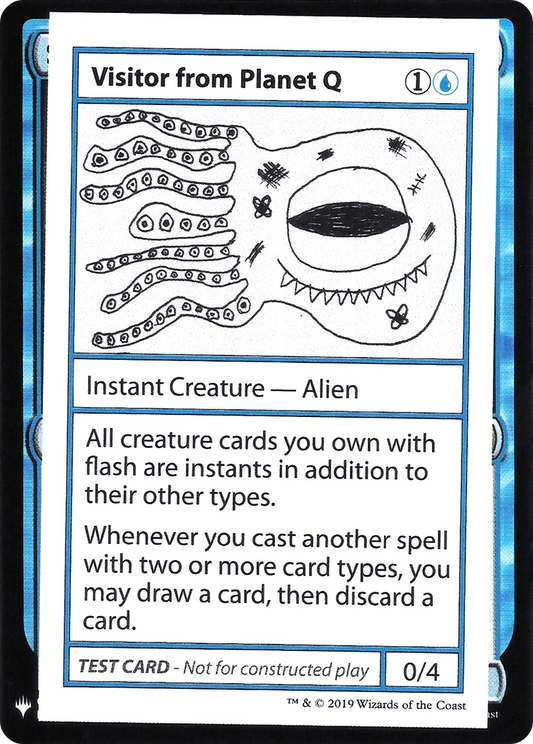 Visitor from Planet Q