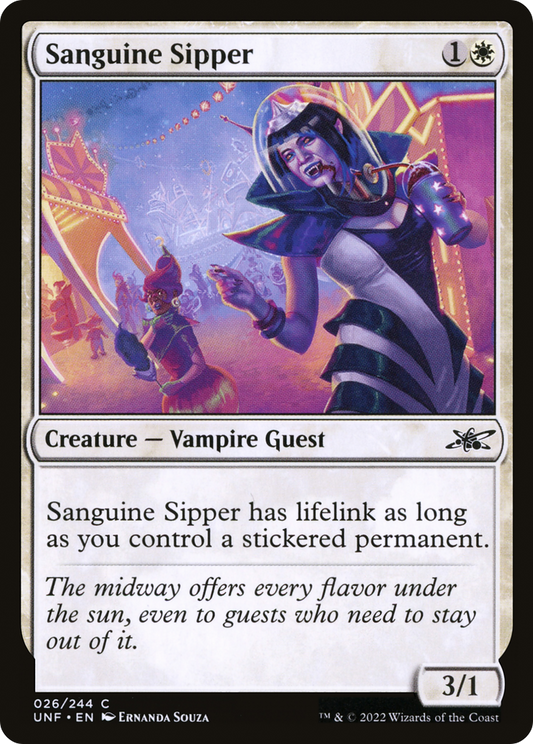 Sanguine Sipper - Foil