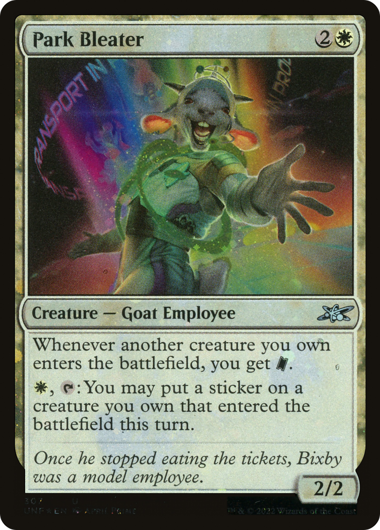 Park Bleater (307) - Galaxy Foil
