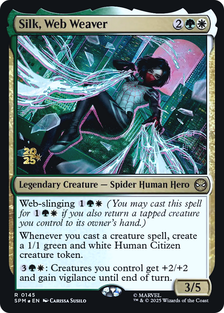 Silk, Web Weaver (0145) (Prerelease) - Foil pspm