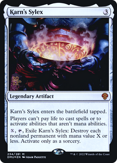 Karn's Sylex (234) (Prerelease) - Foil