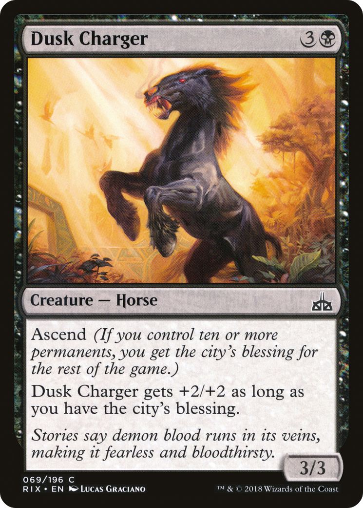 Dusk Charger - Foil