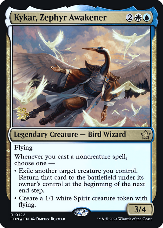 Kykar, Zephyr Awakener (0122) (Prerelease) - Foil