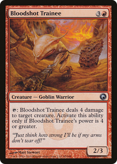 Bloodshot Trainee - Foil