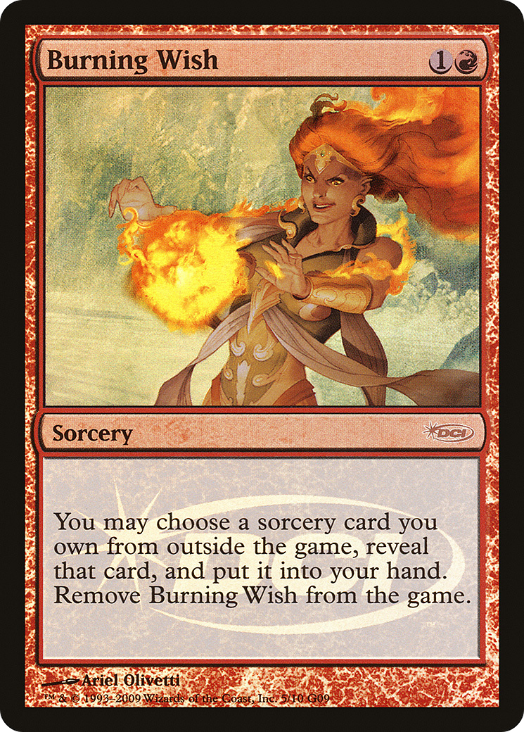 Burning Wish (005) (Judge) - Foil