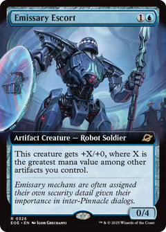 Emissary Escort (0326) (Extended Art) - Foil