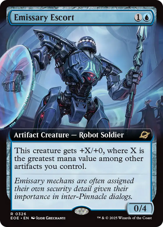 Emissary Escort (0326) (Extended Art) - Foil