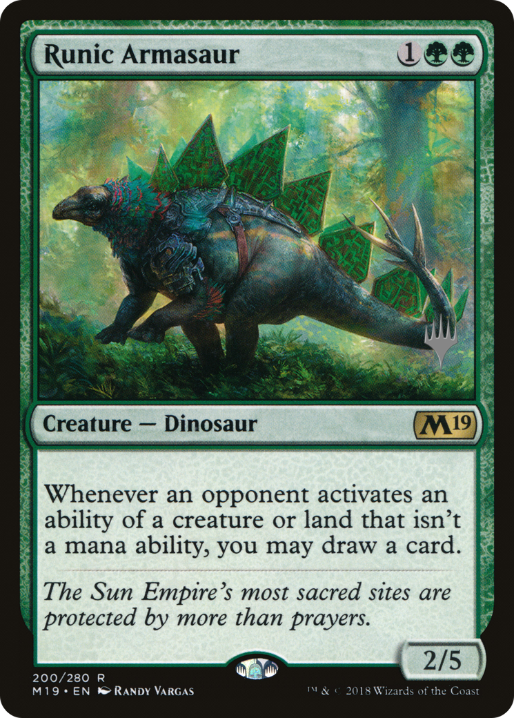 Runic Armasaur (200) (Promo Pack)