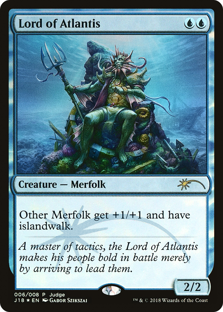 Lord of Atlantis (006) (Judge) - Foil