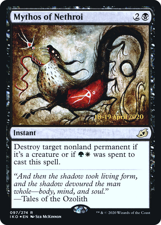 Mythos of Nethroi (097) (Prerelease) - Foil