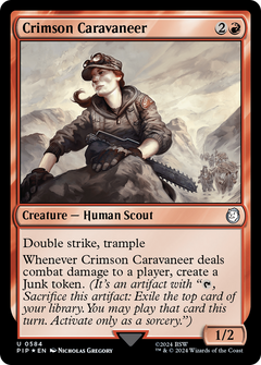 Crimson Caravaneer (0584) - Surge Foil