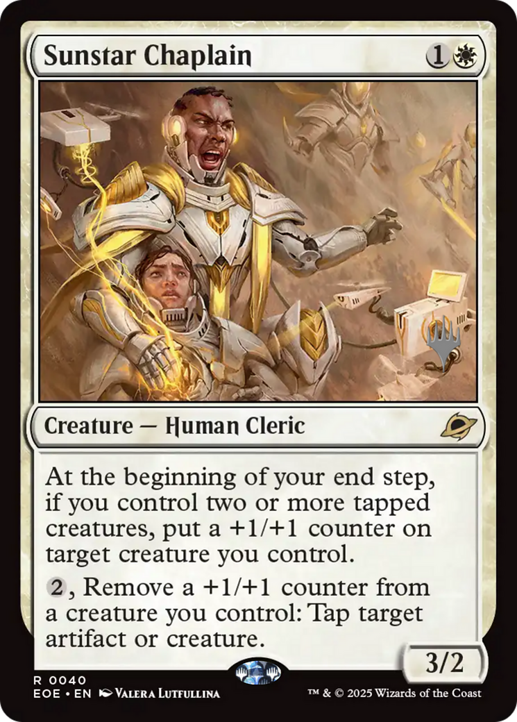 Sunstar Chaplain (0040) (Promo Pack) - Foil
