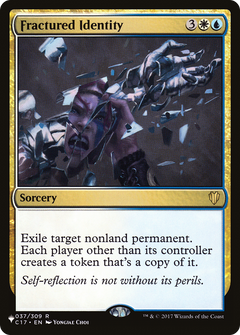 Fractured Identity (C17-0037) (PLST)