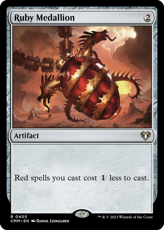 Ruby Medallion - Foil