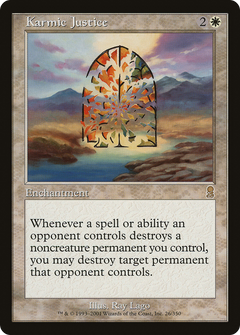 Karmic Justice - Foil