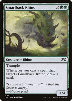 Gnarlback Rhino - Foil