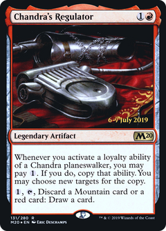 Chandra's Regulator (131) (Prerelease) - Foil