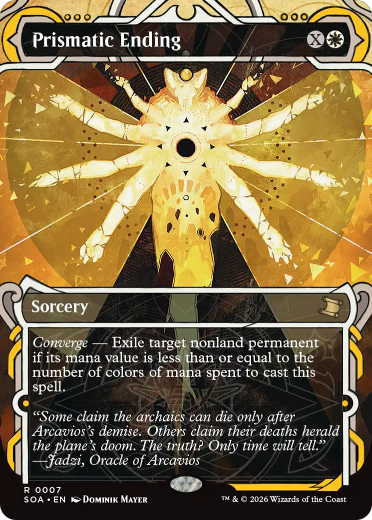 Prismatic Ending (0007) (Showcase) (SOA) - Foil