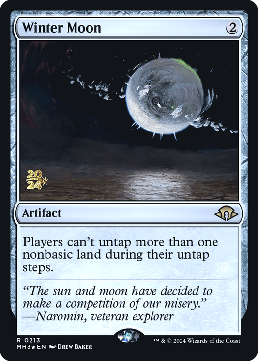 Winter Moon (0213) (Prerelease) - Foil