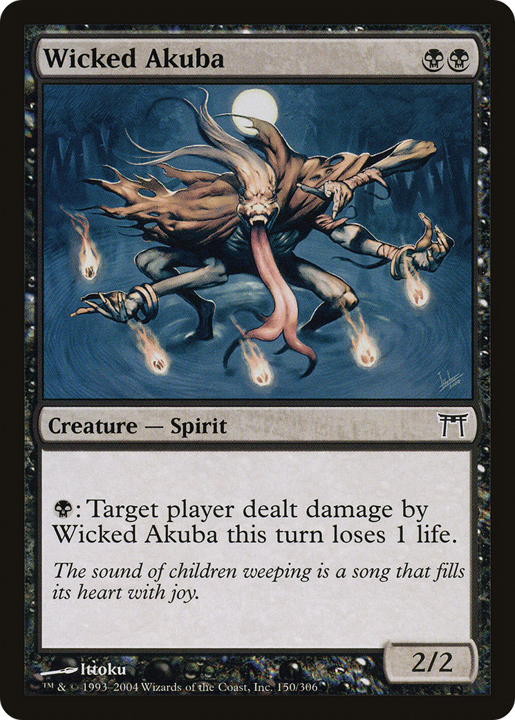Wicked Akuba - Foil