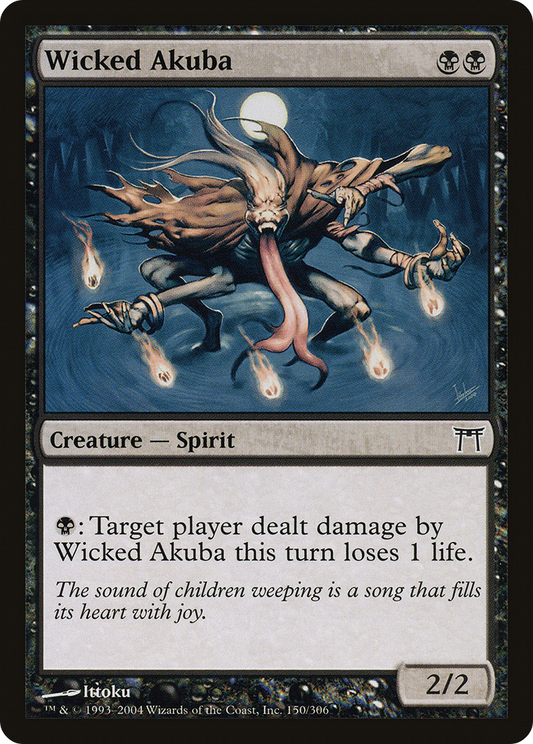 Wicked Akuba - Foil