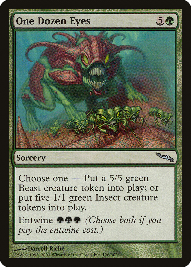 One Dozen Eyes - Foil