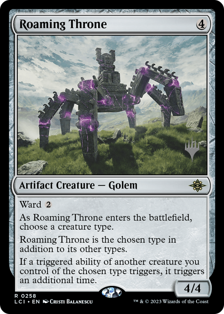Roaming Throne (0258) (Promo Pack) - Foil