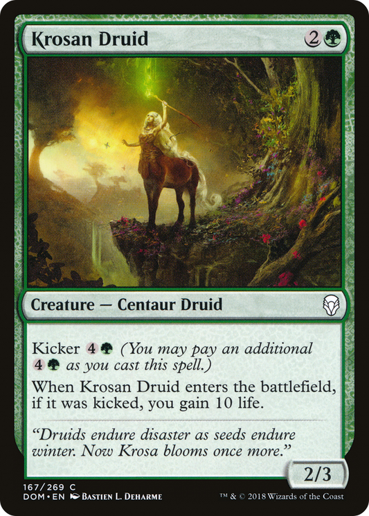 Krosan Druid - Foil