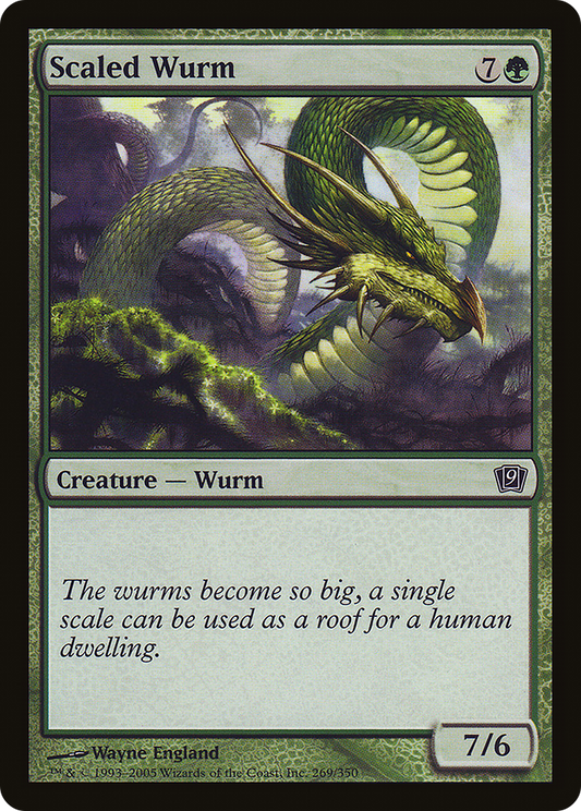 Scaled Wurm - Foil